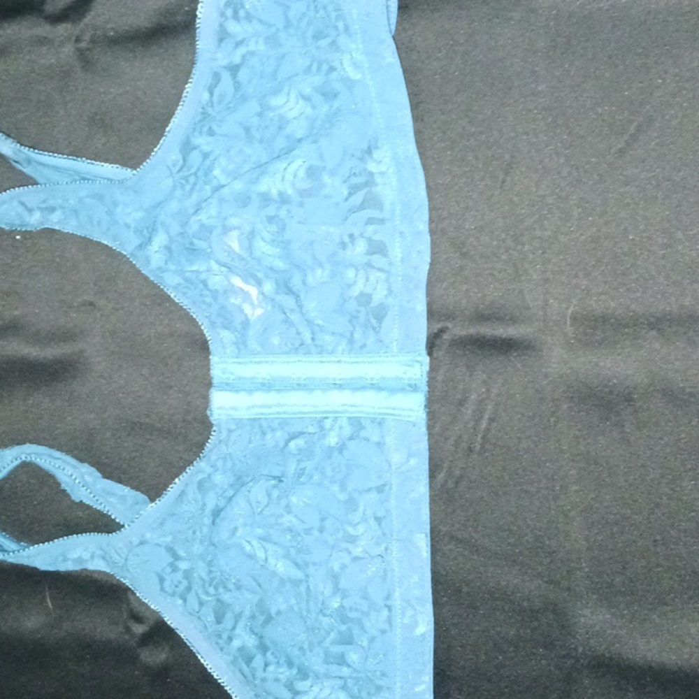 Leading Lady Teal Lace Bralette